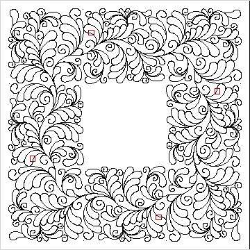 (image for) Feather Fantasy_border and corner_1-L00515